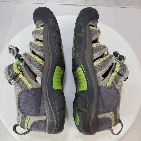 Keen‎ 1 Nylon Outdoor Shoes Gray Waterproof Adjustable Hiking Sandals Closed Toe - Picture 9 of 9